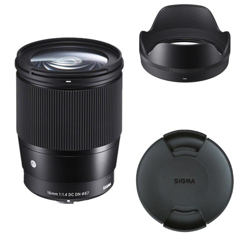 Obiektyw Sigma C 16 mm F1.4 DC DN / Sony E Obiektyw Sigma C 16 mm F1.4 DC DN / Sony E