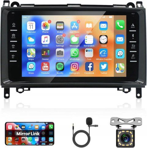 Android Car Stereo Radio do Mercedes Benz B200 2008-2011