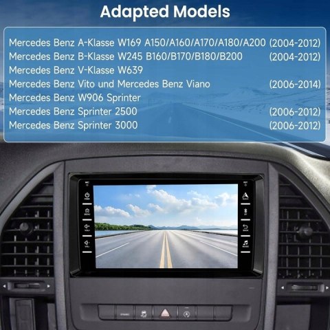 Android Car Stereo Radio do Mercedes Benz B200 2008-2011