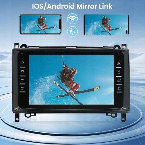 Android Car Stereo Radio do Mercedes Benz B200 2008-2011