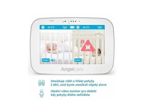 Angelcare Niania elektroniczna z kamerą video i czujnikiem ruchu Pro 3