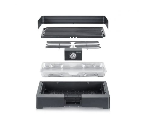 Barbecue grill elektryczny Severin PG8567 czarny 2200 W