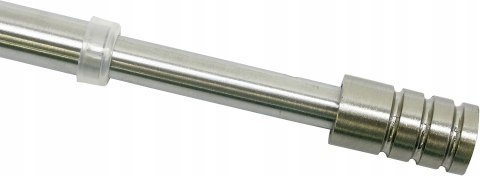 GARDINIA Karnisz napinany z 2 hakami gwintowanymi Ø 10 mm, Długość 60-85 CM GARDINIA Karnisz napinany z 2 hakami gwintowanymi Ø 10 mm, Długość 60-85 CM