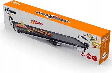 Kontaktowy grill elektryczny Tristar BP-2834 czarny 1800 W