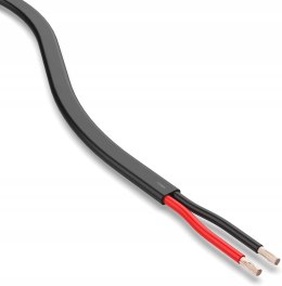 Przewód samochodowy 50 m 2x4,0 mm2, płaski kabel 2-żyłowy kabel elektryczny