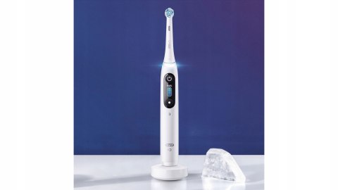 SZCZOTECZKA ELEKTRYCZNA ORAL-B IO SERIES 8 BIAŁA Z SZTUCZNĄ INTELIGENCJĄ SZCZOTECZKA ELEKTRYCZNA ORAL-B IO SERIES 8 BIAŁA Z SZTUCZNĄ INTELIGENCJĄ