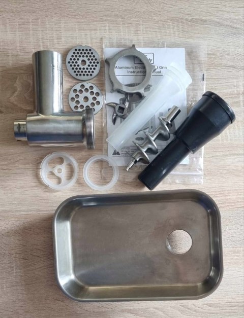 SuperHandy Maszynka do mielenia mięsa Nadziewarka do kiełbasy nr 8