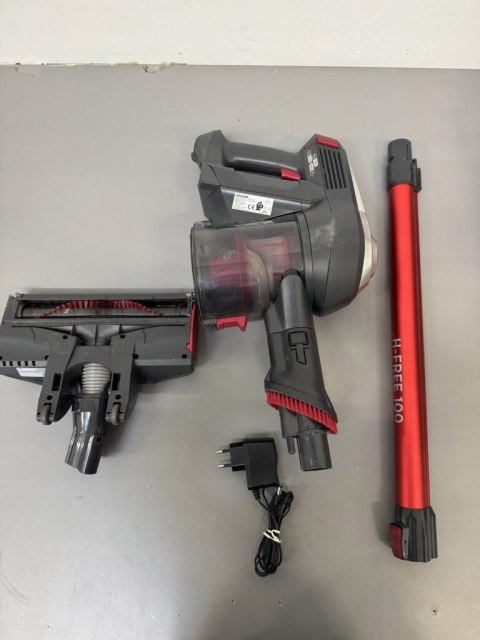 Bezprzewodowy odkurzacz pionowy Hoover H-FREE 100 Pets srebrny/szary