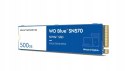 Dysk wewnętrzny SSD WD Blue SN570 NVMe 500 GB WDS500G3B0C