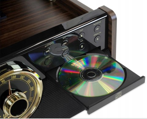 Gramofon Victrola Empire VTA-270B brązowy Gramofon Victrola Empire VTA-270B brązowy