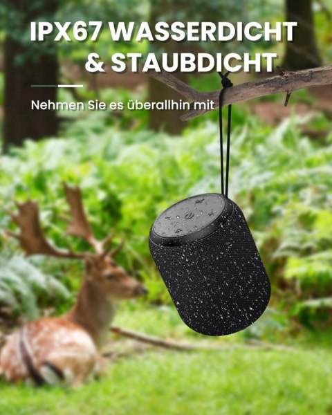 NOTABRICK Głośnik Bluetooth, przenośny głośnik Bluetooth