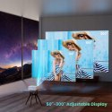 Natywny projektor 1080p Full HD z Wi-Fi 2,4 G i 5G oraz Bluetooth