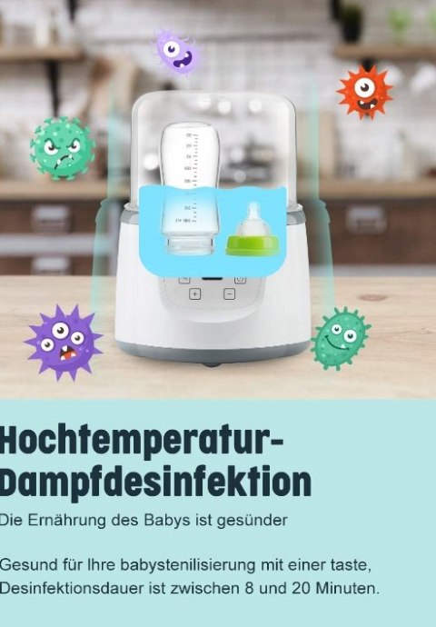 Podgrzewacz elektryczny Sterylizator 6w1 FUTURE FOUNDER