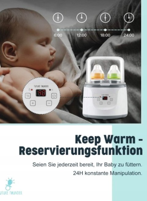 Podgrzewacz elektryczny Sterylizator 6w1 FUTURE FOUNDER