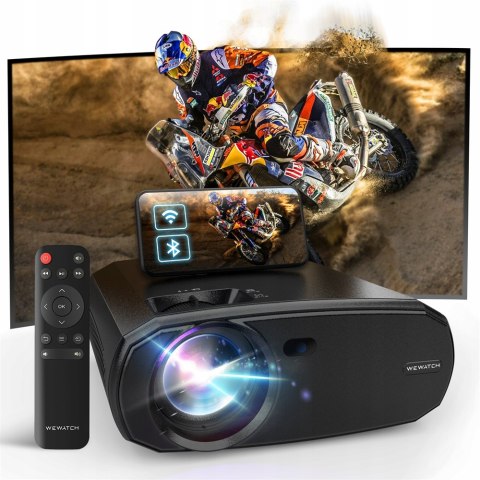 Projektor 1080p WEWATCH V50Pro WiFi Bluetooth 350 ANSI