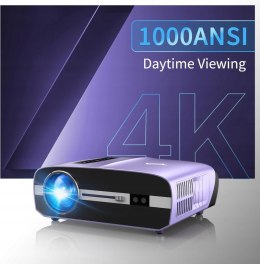 ZCGIOBN Projektor wideo 4K Wifi 1000 ANSI LUMEN