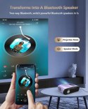 ZCGIOBN Projektor wideo 4K Wifi 1000 ANSI LUMEN