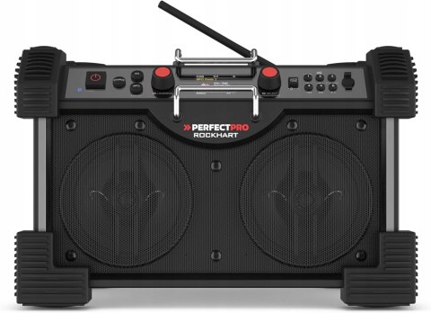 Radio Budowlane PerfecPro ROCKHART DAB+ i FM, Bluetooth Radio Budowlane PerfecPro ROCKHART DAB+ i FM, Bluetooth