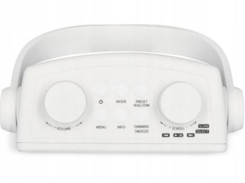 Radio prysznicowe cyfrowe na baterie DAB+ TechniSat DIGITRADIO 30 DAB+ FM