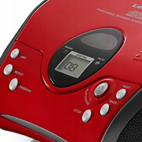 Radioodtwarzacz Lenco SCD-24 czerwony