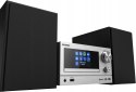 Wieża stereo Kenwood M-7000S-S zestaw stereo, czarny, z Bluetooth, USB, CD