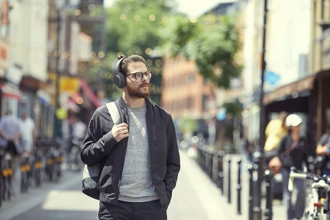 Słuchawki bezprzewodowe Sony WH-H900N GW FV HiT