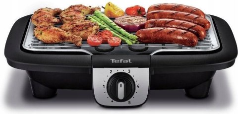 GRILL ELEKTRYCZNY TEFAL EASYGRILL 2W1 2100W CZARNY