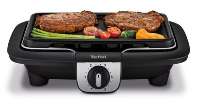GRILL ELEKTRYCZNY TEFAL EASYGRILL 2W1 2100W CZARNY