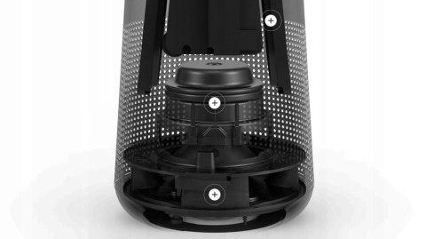 Głośnik przenośny Bose Revolve II czarny 1 W