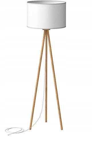 Lampa podłogowa Tomons FL1002 zintegrowane źródło LED 12 W beżowy, biały