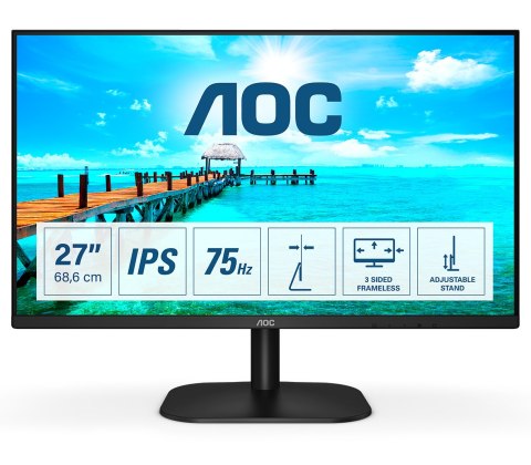 Monitor LED AOC 27B2H/EU 27 " 1920 x 1080 px IPS / PLS