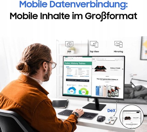 Monitor LED Samsung SMART M7 32 " 3840 x 2160 px VA