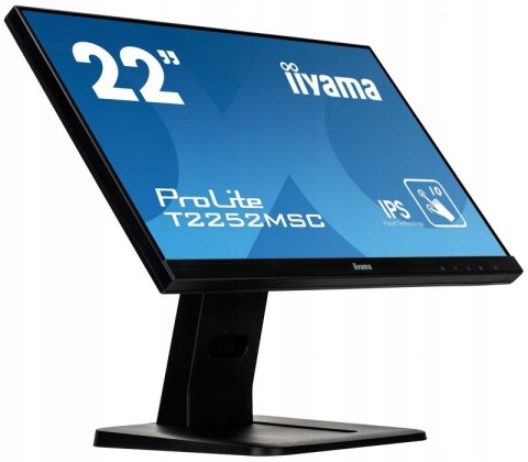 Monitor LED iiyama T2252MSC-B1 21,5 " 1920 x 1080 px IPS / PLS