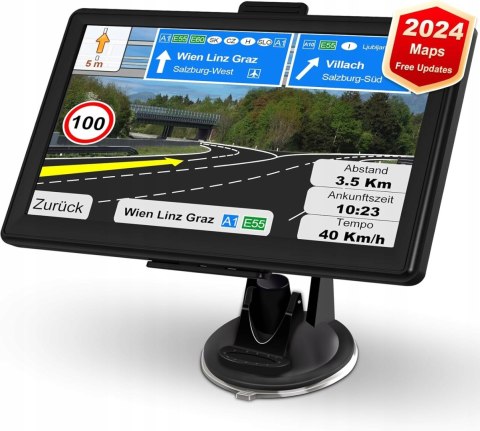 Nawigacja Jimtour do samochodów cieżarowych 7" Mapy EU