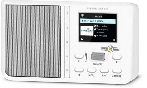 Radio sieciowo-bateryjne internetowe TechniSat Sternradio IR 2