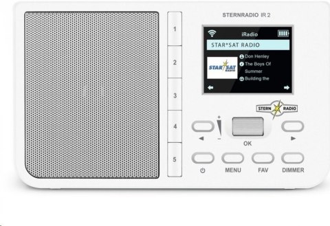 Radio sieciowo-bateryjne internetowe TechniSat Sternradio IR 2