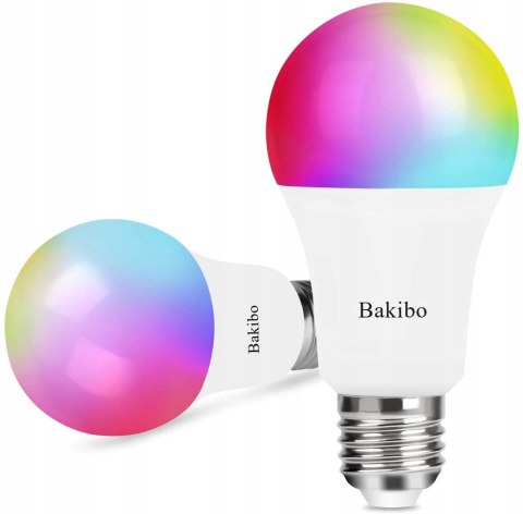 Żarówki LED smart Bakibo E27 9 W 2 sztuki