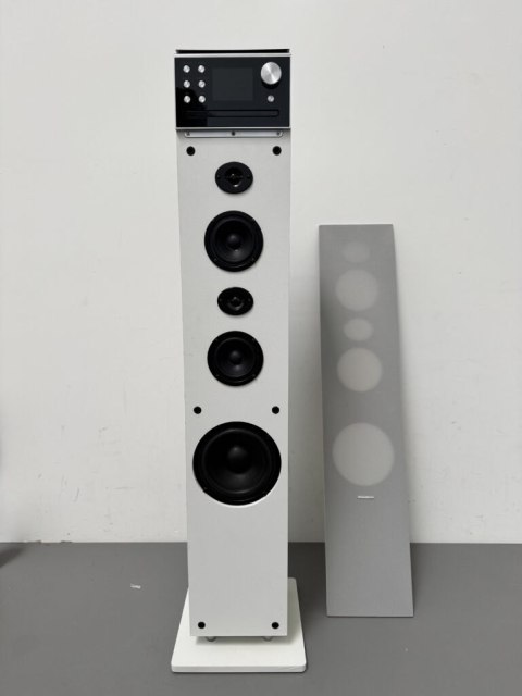 Głośnik przenośny Muse M-1380DBTW biały 180 W