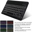 Klawiatura Bluetooth HOTLIFE AZERTY, Ultracienka (francuska)