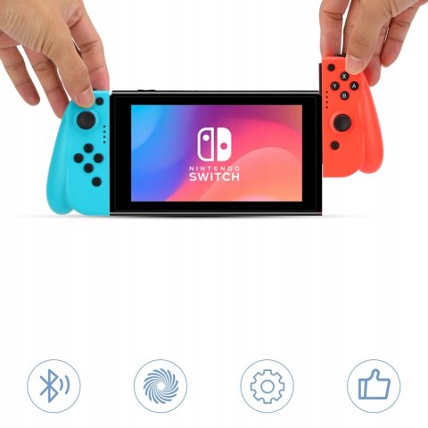 Pad bezprzewodowy do konsoli Nintendo Switch czerwony
