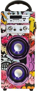 Głośnik przenośny Dynasonic 025 wielokolorowy 10 W
