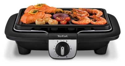 GRILL ELEKTRYCZNY TEFAL EASYGRILL 2W1 2100W CZARNY