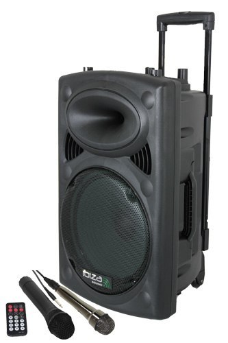 Kolumna Ibiza PORT8VHF-BT 200 W czarny