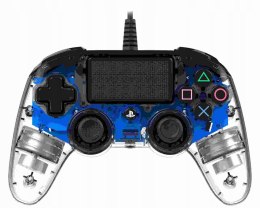 NACON Compact Controller do PS4 Niebieski świecący
