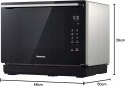 Panasonic NN-CS89LB Kuchenka mikrofalowa kombinowana 31 l 1000 W