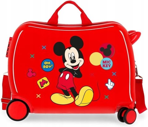 Disney Walizka Mickey Enjoy the Day Cabin, Czerwony, 50x38x20 cm Disney Walizka Mickey Enjoy the Day Cabin, Czerwony, 50x38x20 cm