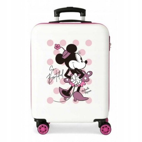 Disney Walizka twarda kabinowa ABS Mickey All Smile 35 l
