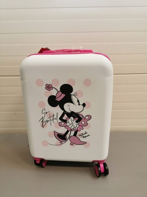 Disney Walizka twarda kabinowa ABS Mickey All Smile 35 l