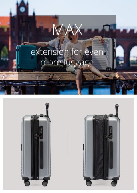 Hauptstadtkoffer Walizka miękka kabinowa ABS MITTE 55 l