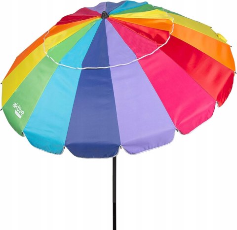 Parasol plażowy Aktive plażowy 220 cm wielokolorowy